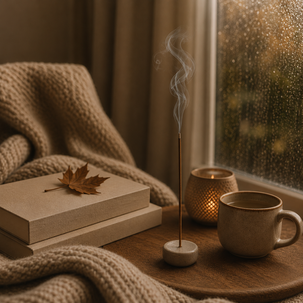 For comfort, autumn mood, hygge living