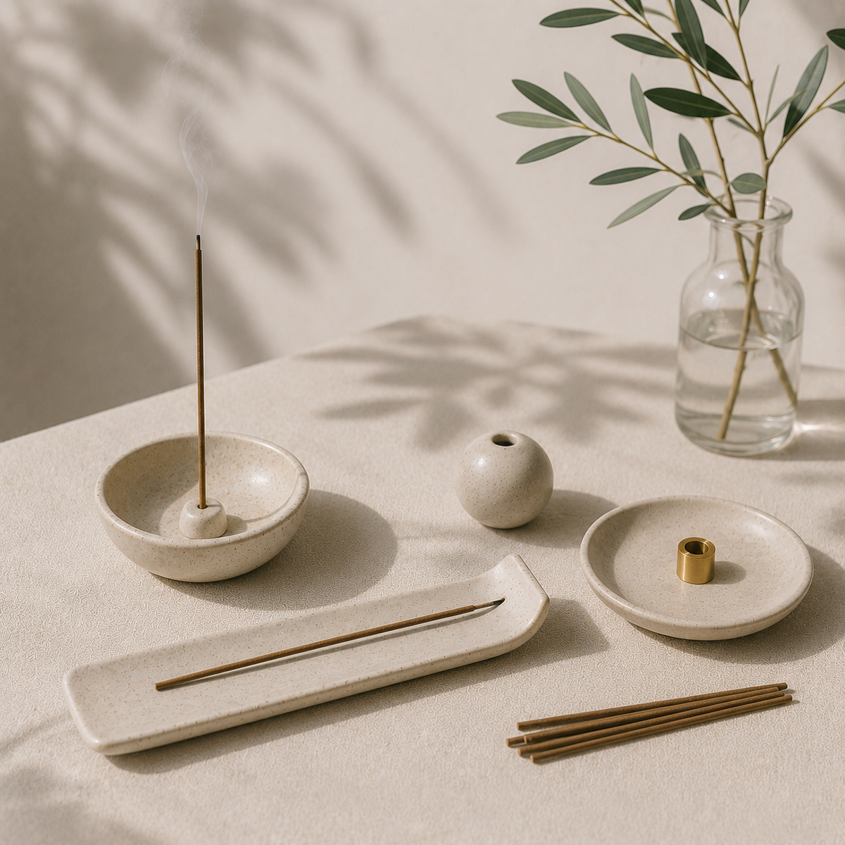 Thoughtfully selected accessories designed to complement modern interiors and mindful living.