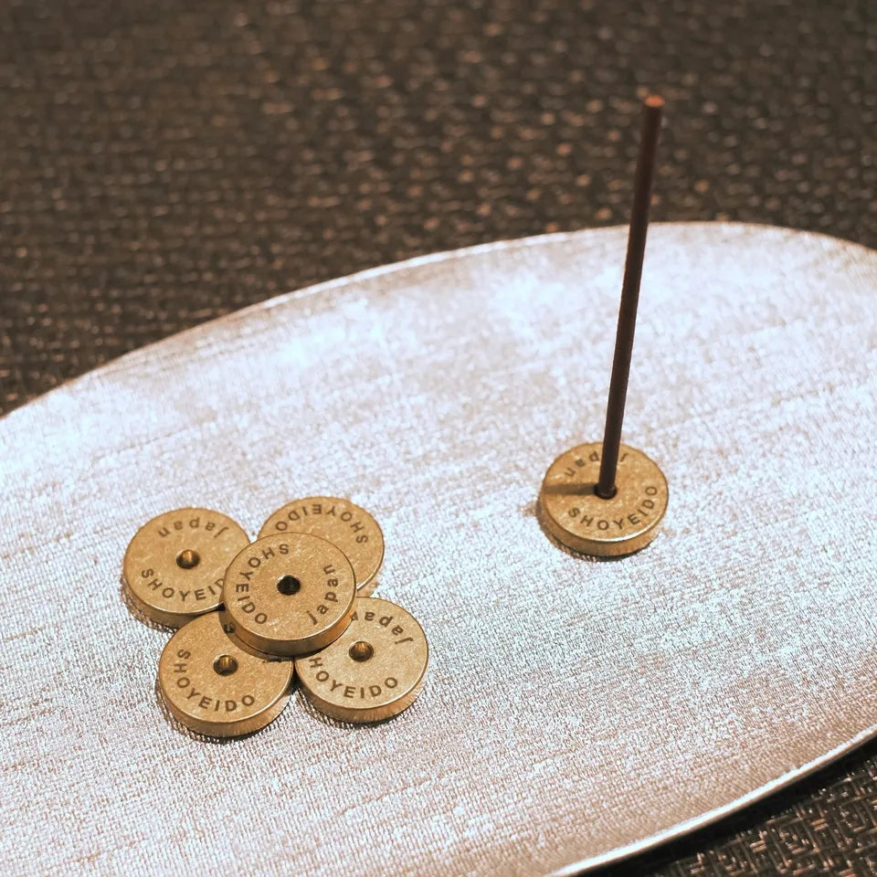 Brass Round Incense Holder