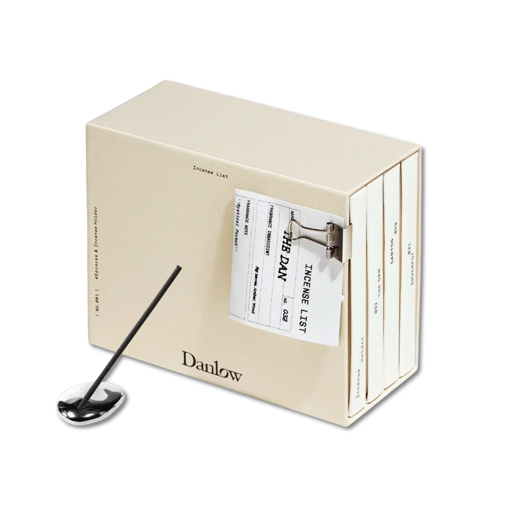 Danlow Incense List NO.001 Incense Sticks & Holder Set