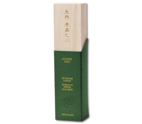 Kousaido ALL NATURAL Aomori Hiba Incense Sticks