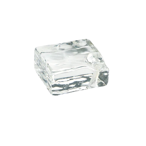 Kousaido Glass Incense Holder Square Clear