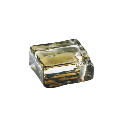 Kousaido Glass Incense Holder Square Grey