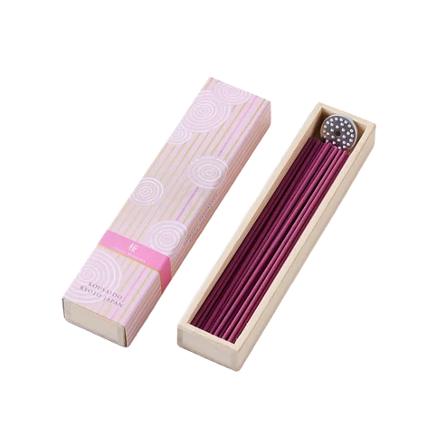 Kousaido Hyakurakukou Cherry Blossoms Incense Sticks