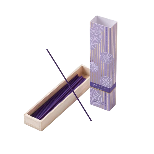 Kousaido Hyakurakukou Lavender Incense Sticks