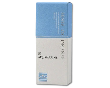 Kousaido SENSE OF INCENSE Aquamarine Incense Sticks
