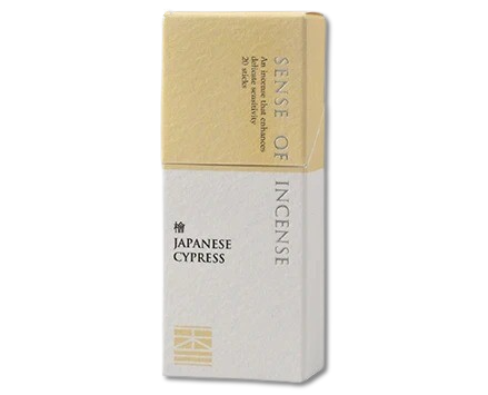Kousaido SENSE OF INCENSE Japanese Cypress (Hinoki) Incense Sticks