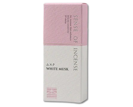 Kousaido SENSE OF INCENSE White Musk Incense Sticks