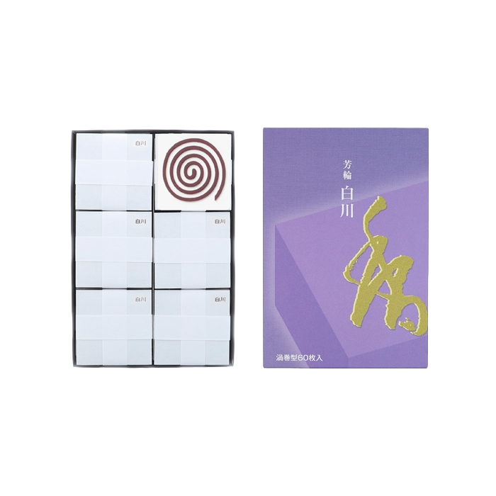 Shoyeido HORIN Shirakawa - White River Incense Coils