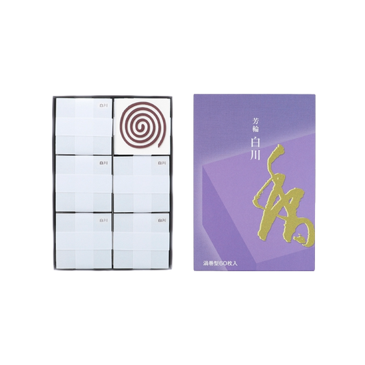 Shoyeido HORIN Shirakawa - White River Incense Coils