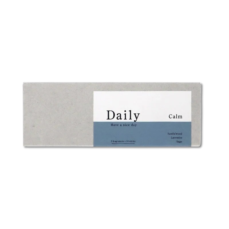 Trunk Design Daily INCENSE Calm 3 Scents Discovery Set