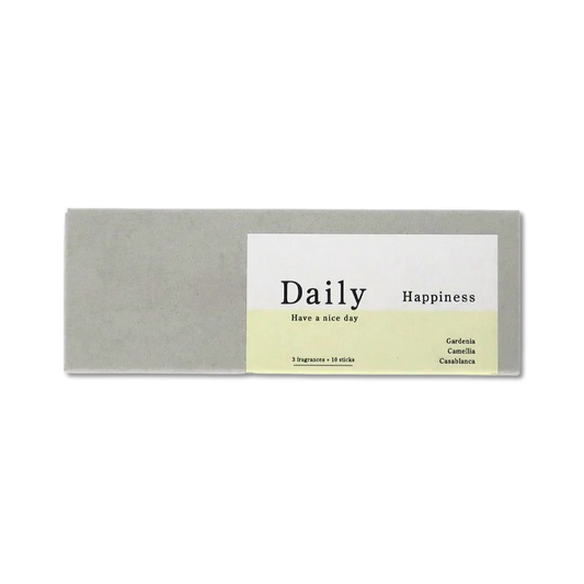 Trunk Design Daily INCENSE Happiness 3 Scents Discovery Set