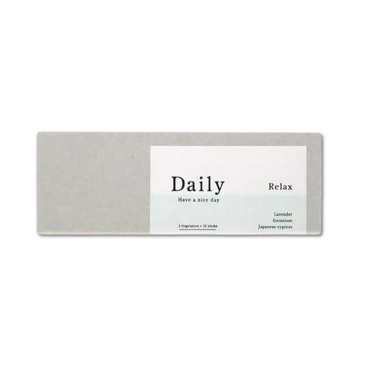 Trunk Design Daily INCENSE Relax 3 Scents Discovery Set